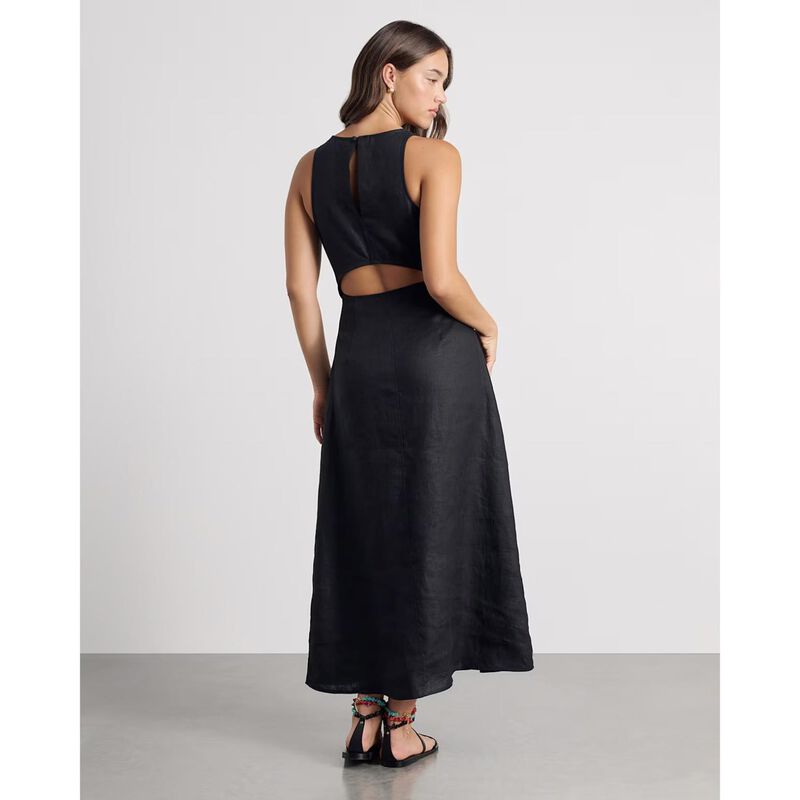 JAG Merenda Linen Pintuck Dress image number 1