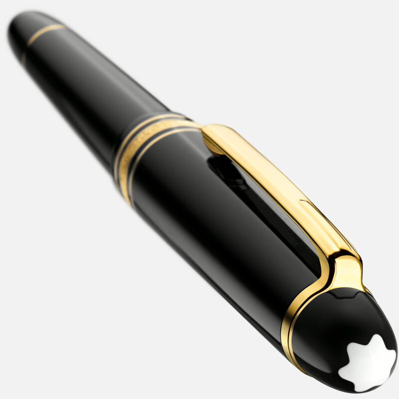 Montblanc Meisterst&uuml;ck Gold-Coated Rollerball Pen image number 1