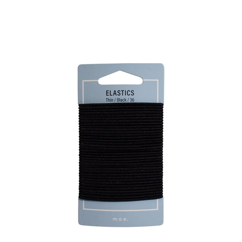 Mae Elastics Thin - Black (36) image number 0