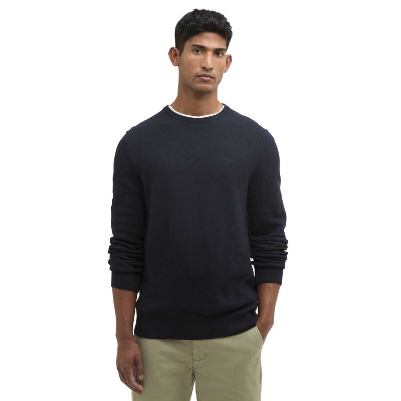 Barbour Essential Honeycomb Crew Neck Sweater image number 0