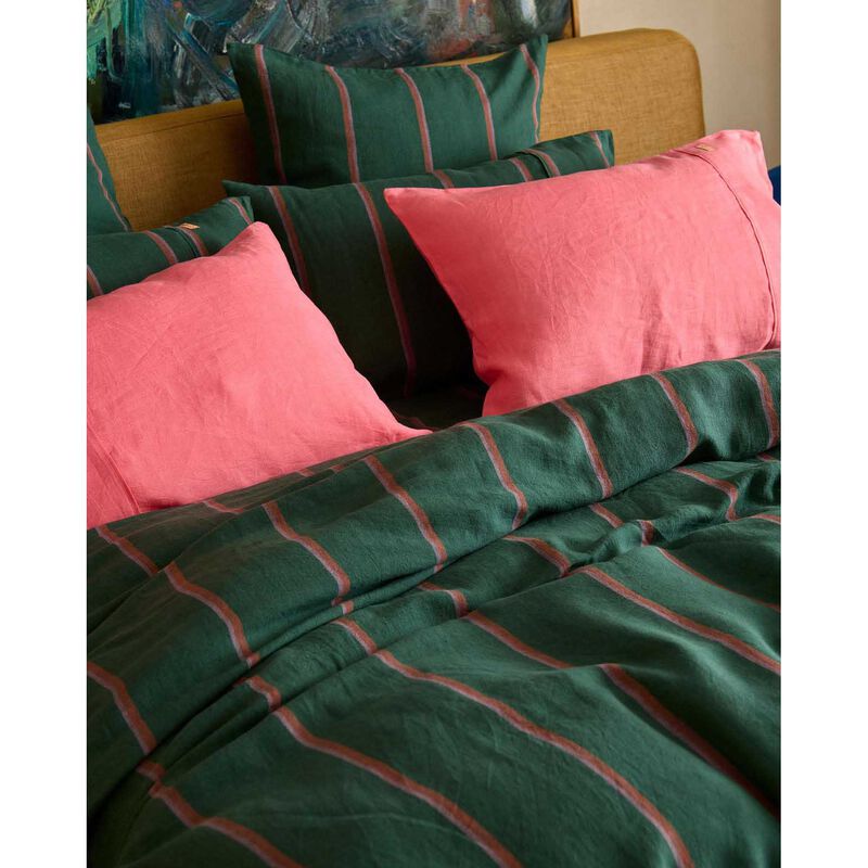 Kip&Co Sorbet Linen Pillowcases 2P Std Set image number 2