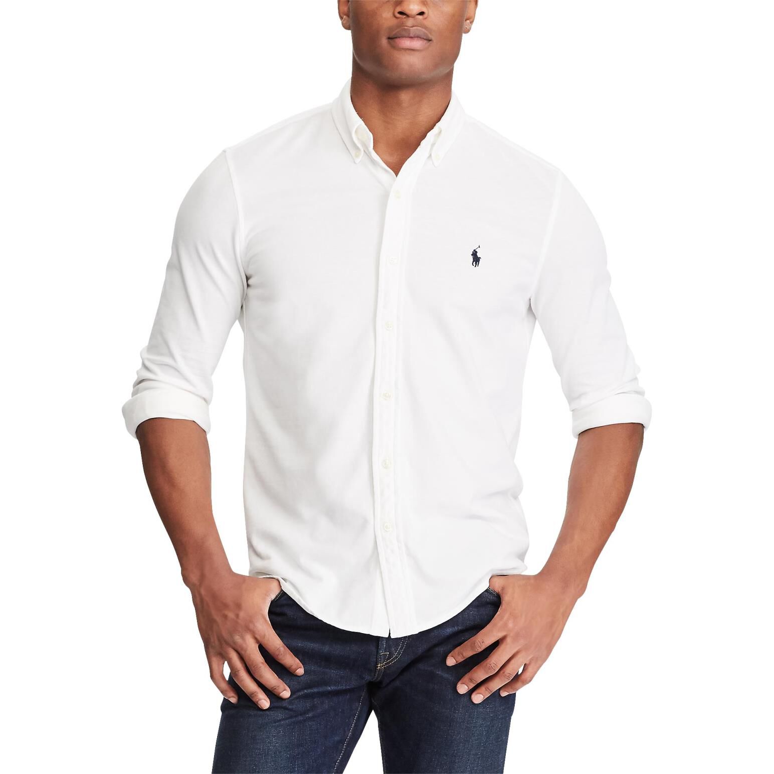 Polo Ralph Lauren Featherweight Mesh Shirt Ballantynes Department Store
