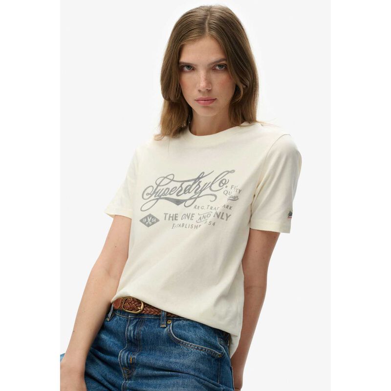 Superdry Industry Worker Rlxd Tee image number 2