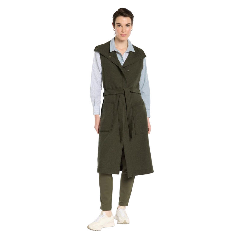 Marco Polo Boiled Wool Wrap Vest image number 0