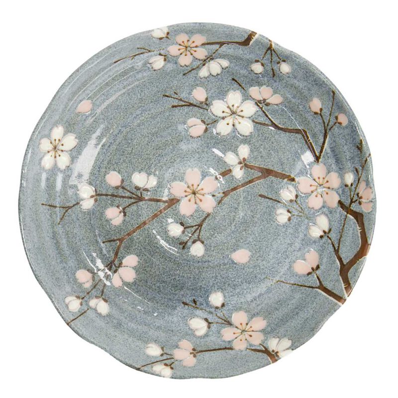 Tokyo Design Studio Fujisakura Plate 22x4cm Grey image number 0