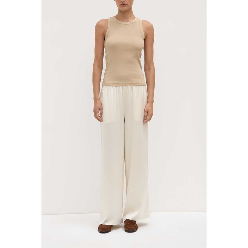 Assembly Label Nika Rib Tank Tan image number 3
