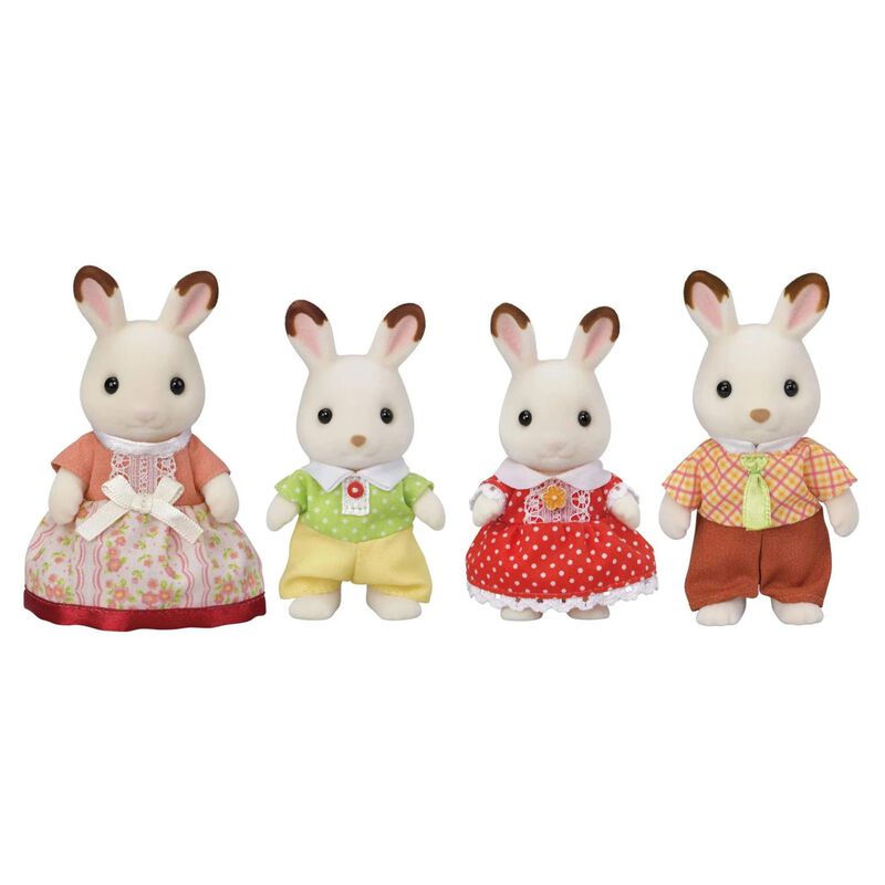 Sylvanian Families Chocolate Rabbit Family image number 1