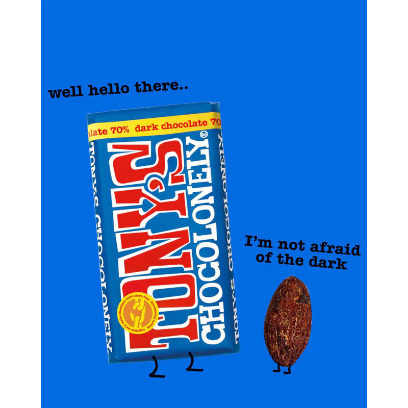 Tony's Chocolonely Extra Dark Chocolate 70% 180g image number 2