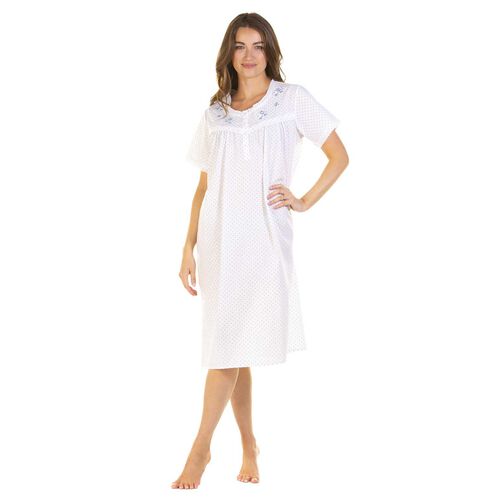 La Marquise Emily Dot Short Sleeve Nightdress