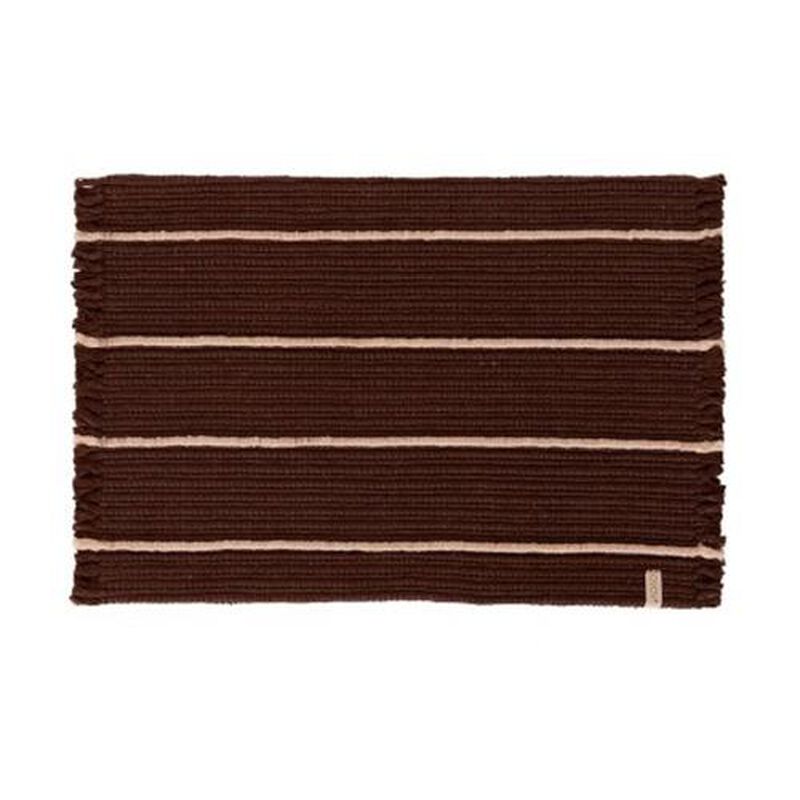 OYOY Lina Recycled Doormat Choko image number 0