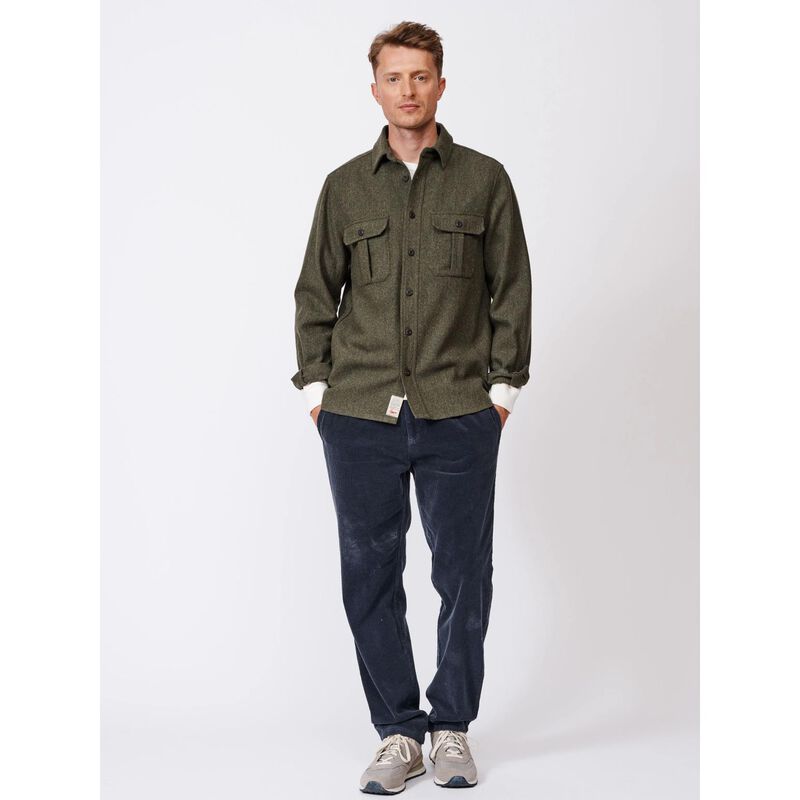 Aubin Ravendale Wool Overshirt image number 3