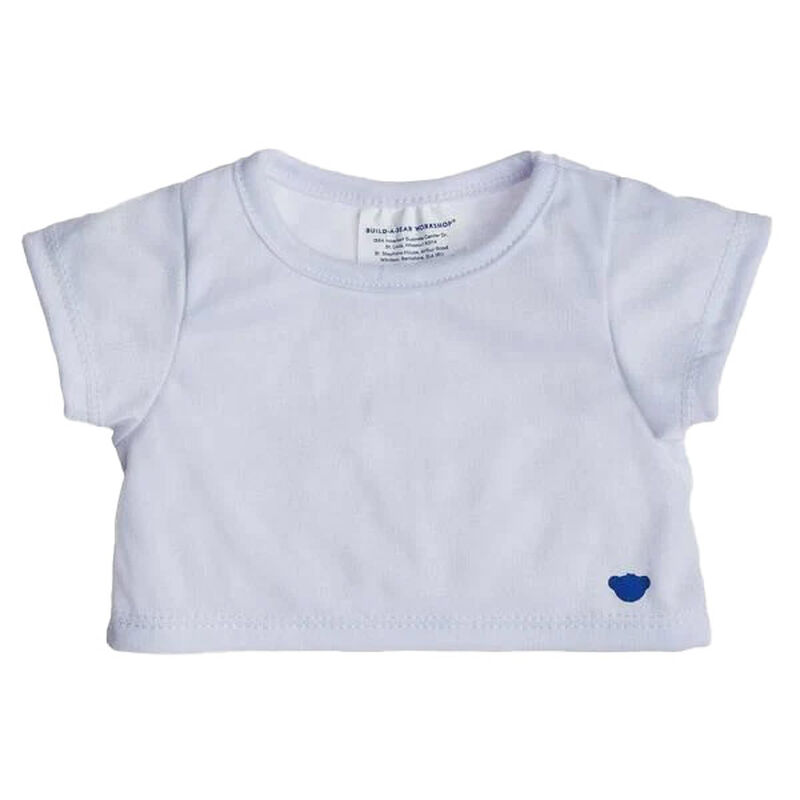 Build A Bear Top - White T-Shirt image number 0