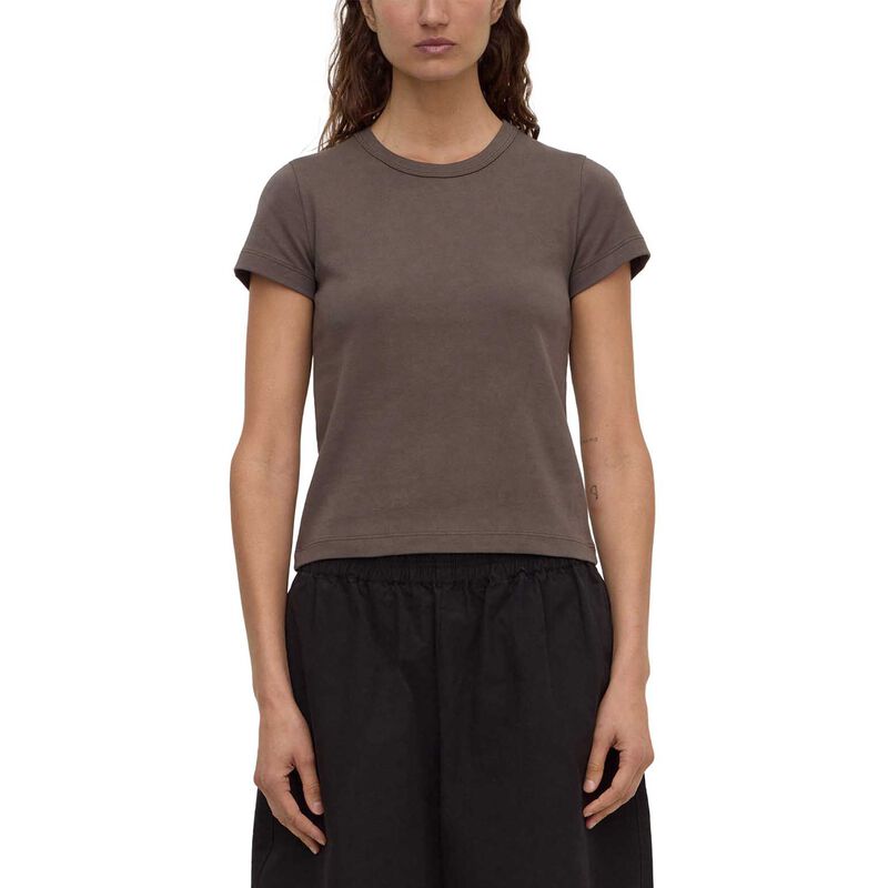 Assembly Label Lyla Cap Sleeve Tee Bark image number 0