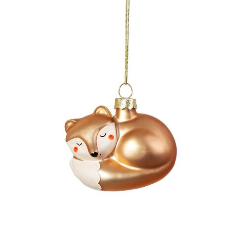 Sass & Belle Baby Fox Shaped Bauble