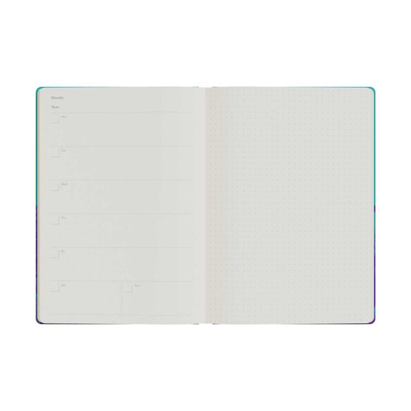 Jumble & Co A5 Week to View Undated Schedules & Scribbles Diary 2027 image number 1
