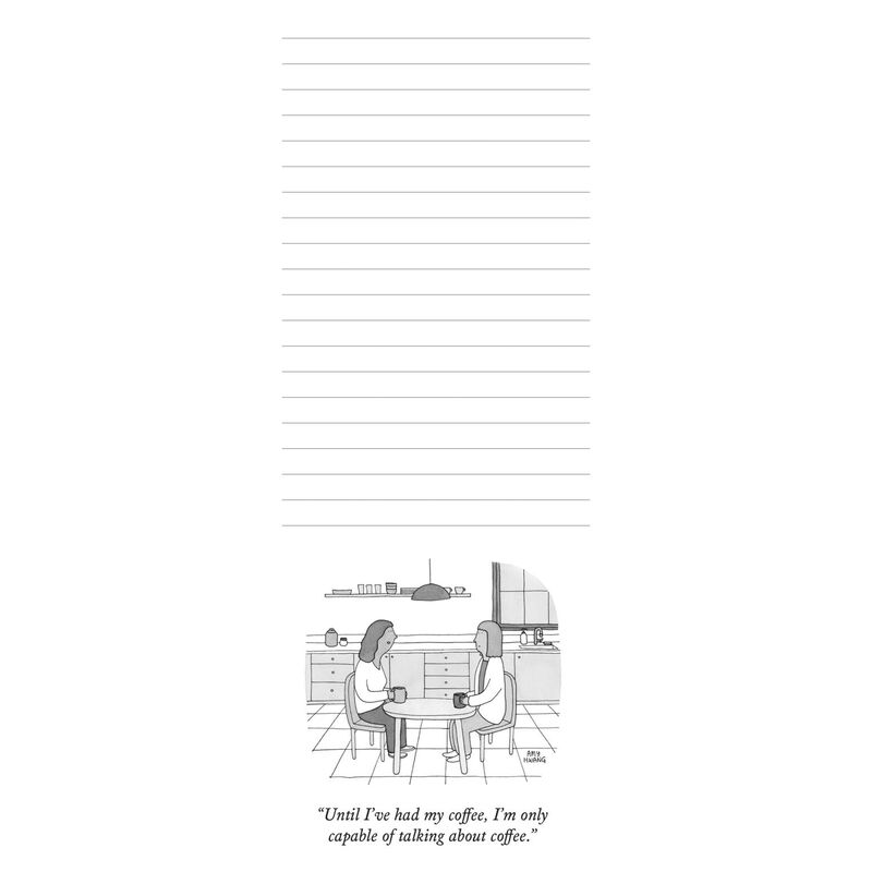 New Yorker Coffee Notepad image number 1