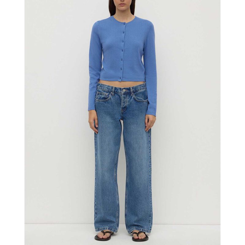 Assembly Label Tilly Cotton Cashmere Cardigan Drift image number 3