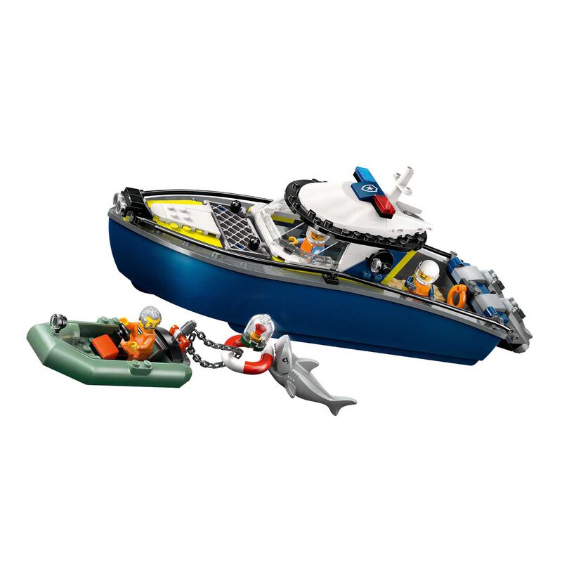 LEGO City Police Boat Chase image number 1