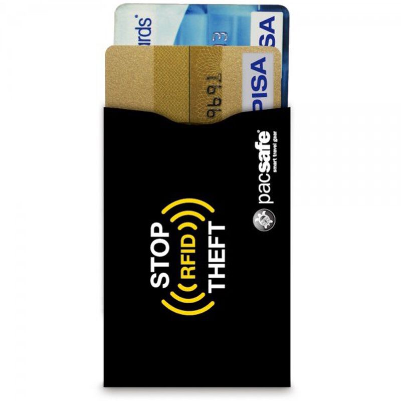 Pacsafe RFIDsleeve 2 Pack RFID Blocking Credit Sleeve image number 1