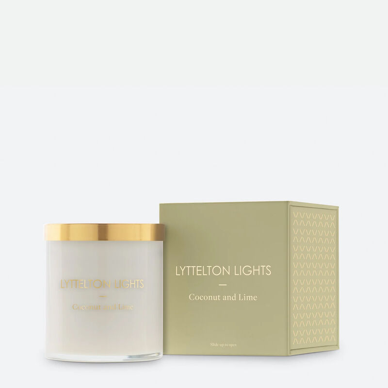 Lyttelton Lights Coconut & Lime Candle image number 1