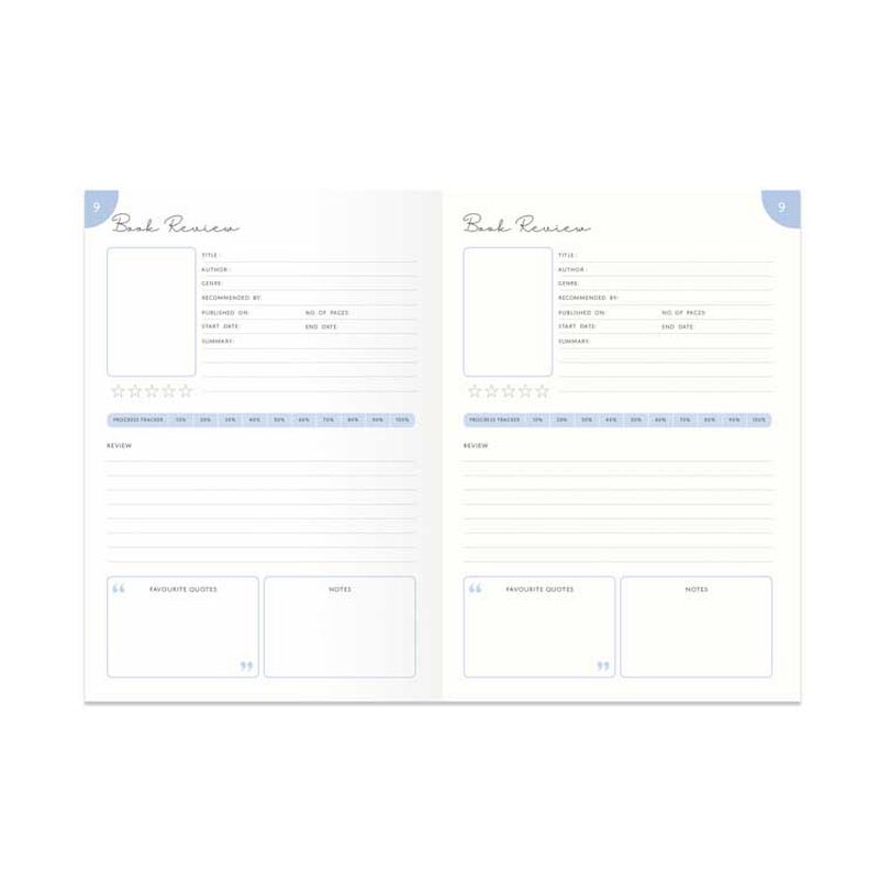 Rituals Just One More Chapter Guided Reading Journal/Planner image number 3
