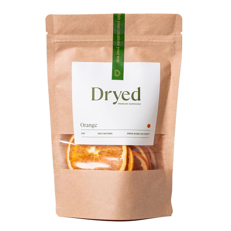 Dryed Premium Garnishes 30g Pouch Orange image number 0