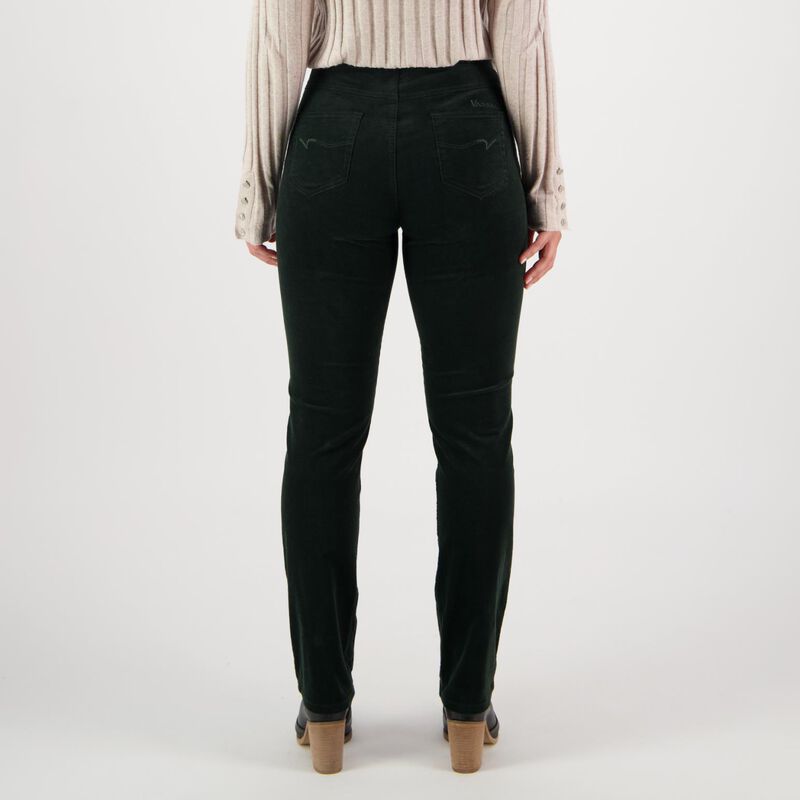 Vassalli Slim Leg Full Length Pinwale Cord Pull On image number 5
