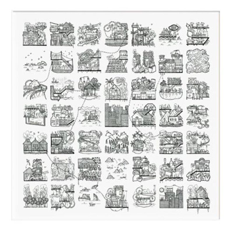 Ellie Compton Forty Nine Moments Unframed Print 540x540 image number 0