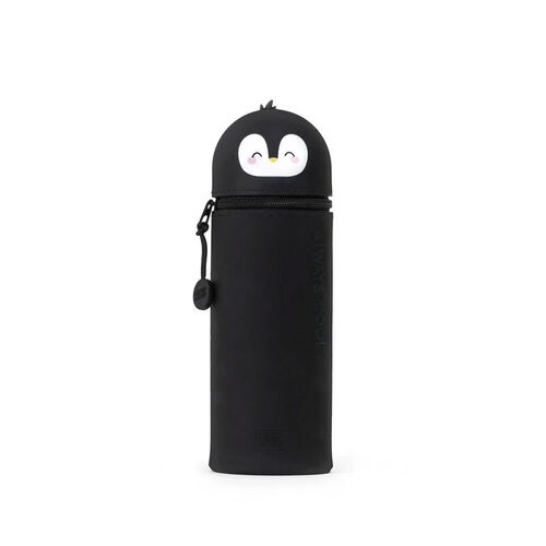 Legami Kawaii 2-In-1 Soft Silicone Penguin Pencil Case