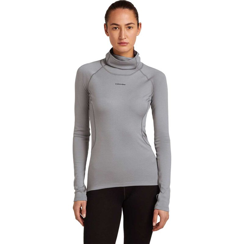 Icebreaker W 3300 MerinoFine™ Polar Long Sleeve Roll Neck Thermal Top image number 3