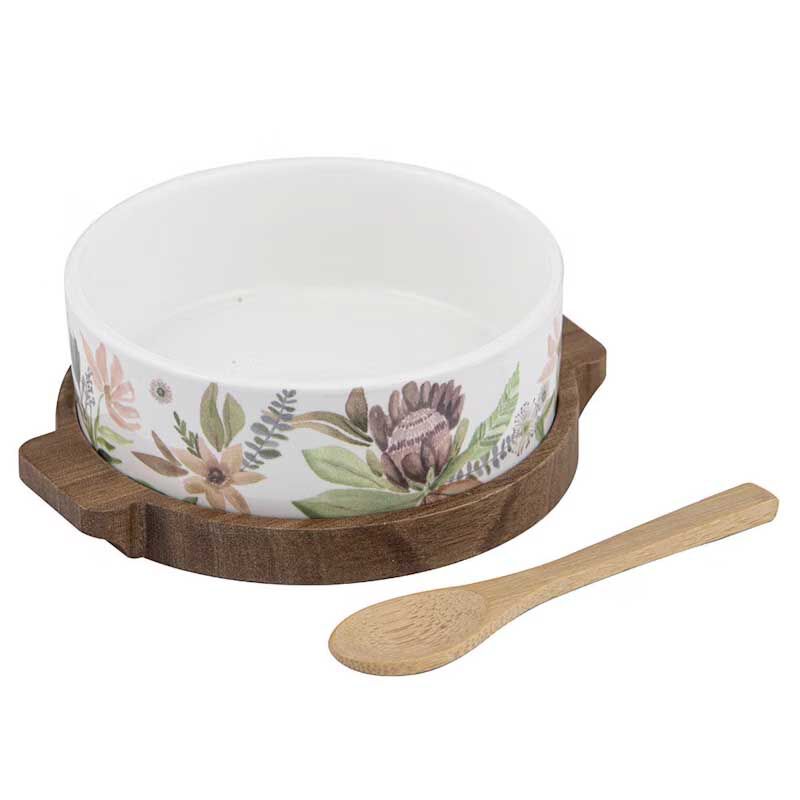Ladelle Leura Bowl Spoon & Round Board 3 Piece - Asstorted image number 2