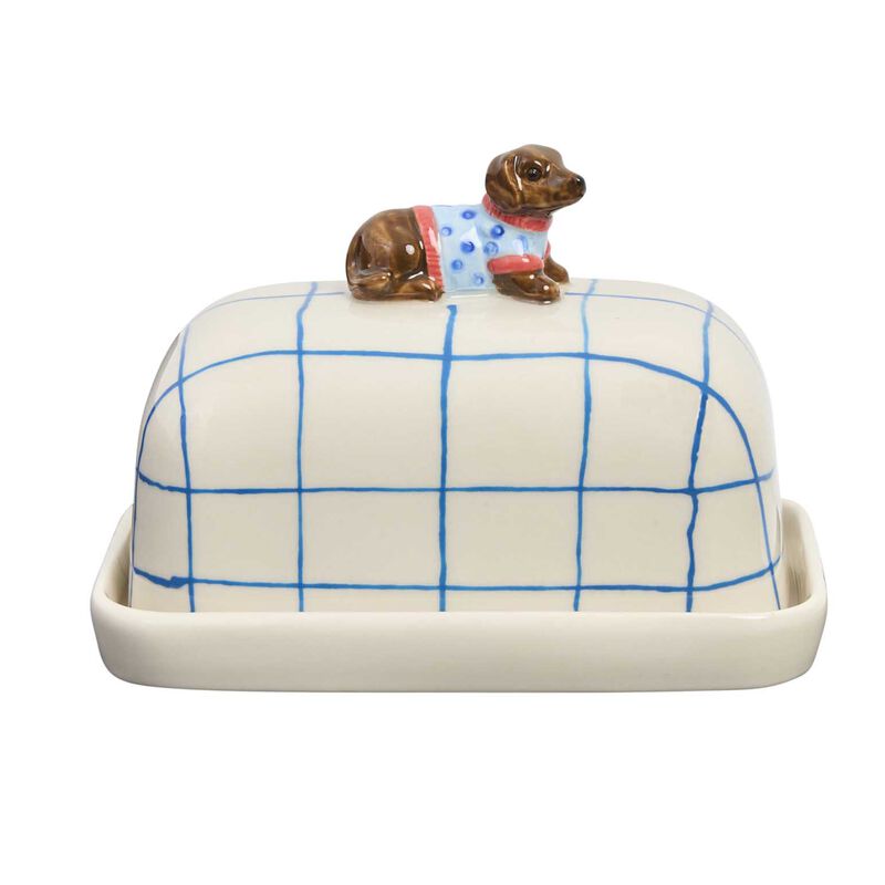 Robert Gordon Butter Dish - Dachshund Butter Up image number 0