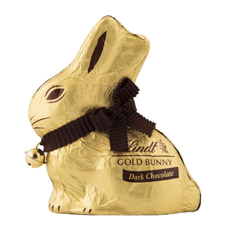 Lindt Gold Dark Chocolate Easter Bunny 100g image number 0