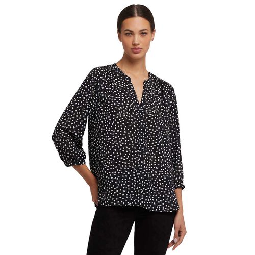 NYDJ Pintuck Blouse