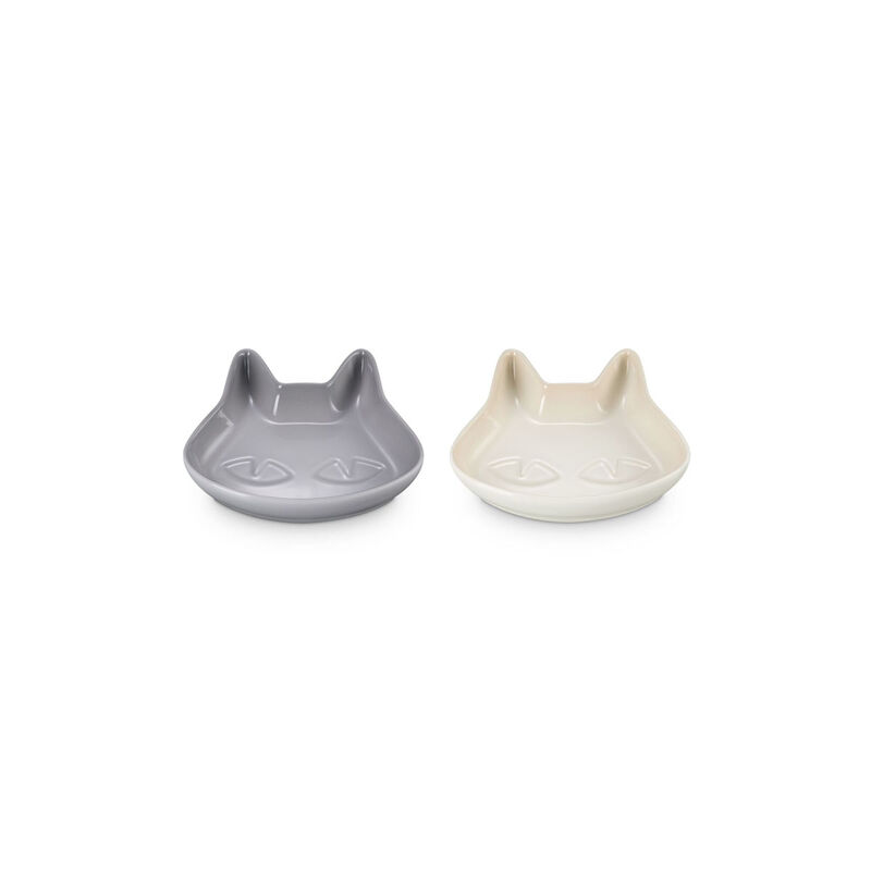Le Creuset Stoneware Set of 2 Cat Dessert Plates image number 3