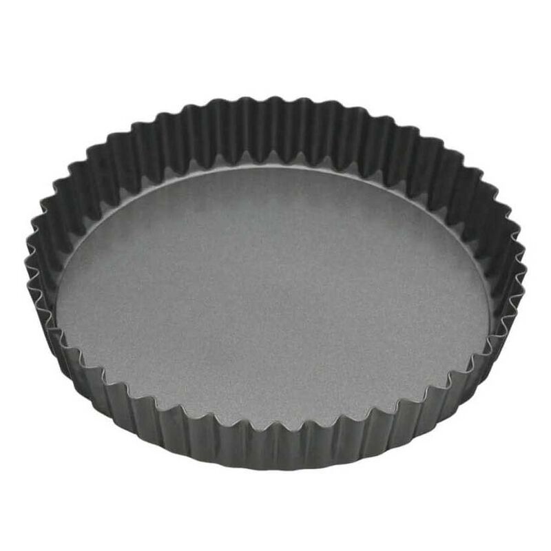 MasterCraft Heavy Loose Base Round Flan/Quiche Pan 25cm image number 0