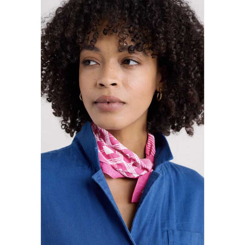 Seasalt Cornwall Sailor Square Plaid Check Tulip image number 1