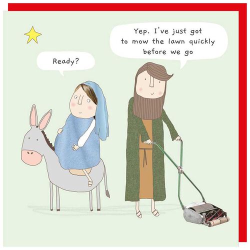 Rosie Made A Thing Mow Lawn Card