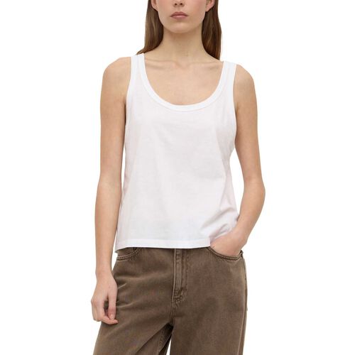 Assembly Label Adria Jersey Tank White