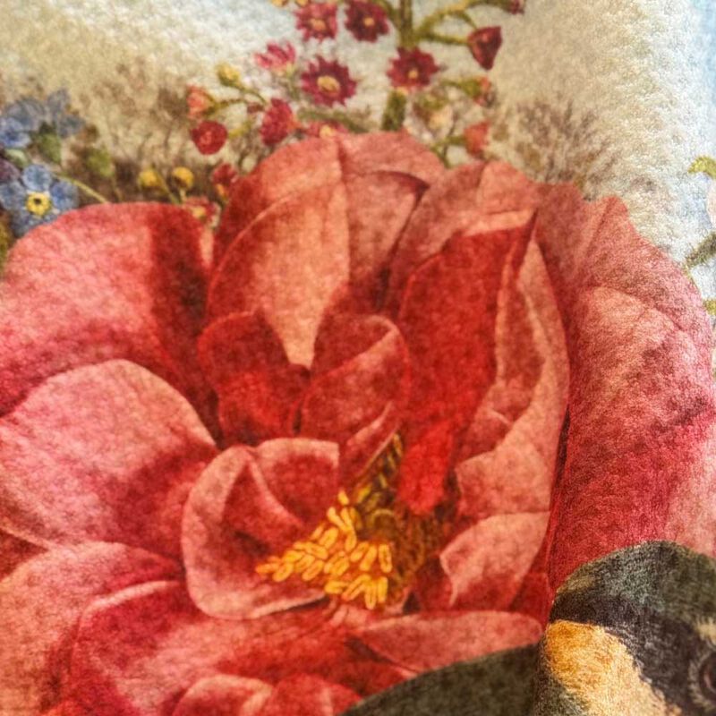 Tanya Wolfkamp Tea Towel Vintage - Kingfisher image number 1