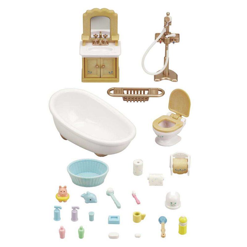 Sylvanian Families Country Bathroom Set image number 2