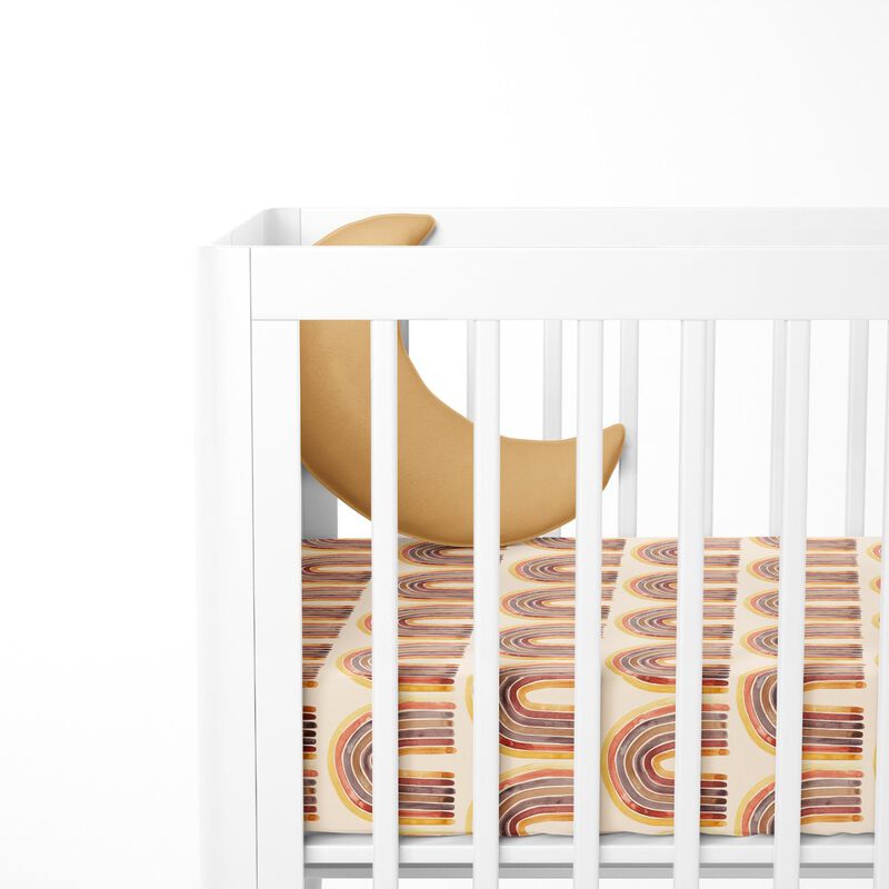 e&b Fitted Cot Sheet Holly image number 1