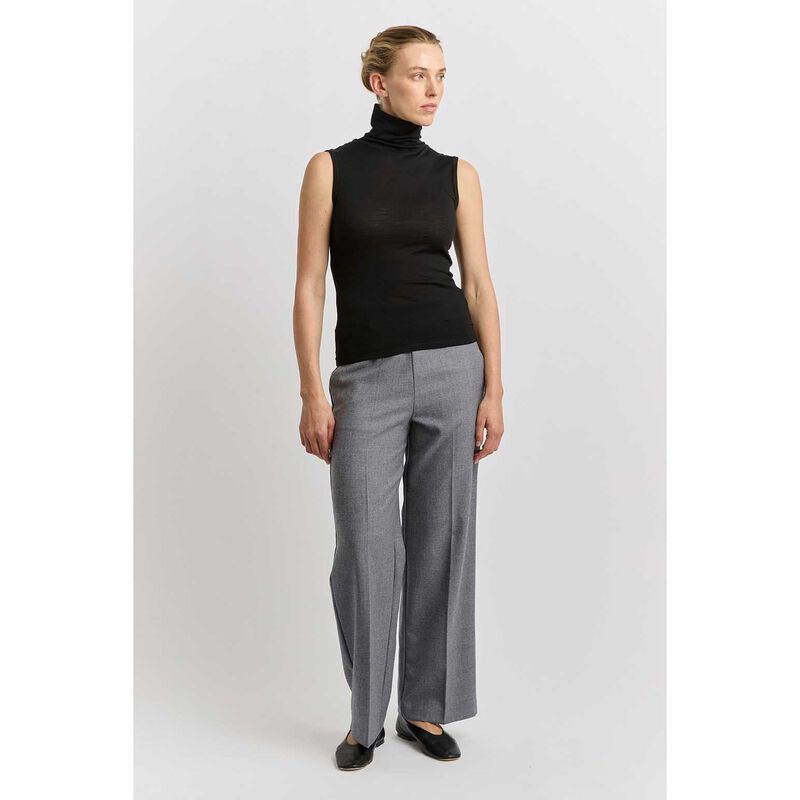 Toorallie Sleeveless Roll Neck Singlet image number 3