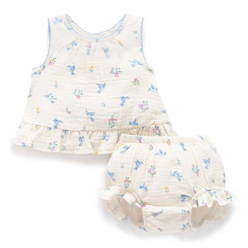 Purebaby Ruffle Set