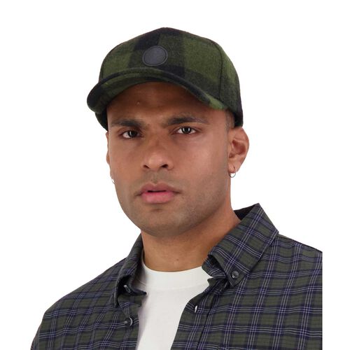 Swanndri Swanni Wool Check Baseball Cap