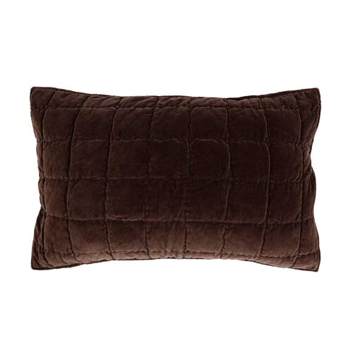 Wallace Cotton Belvedere Velvet Standard Pillowcase