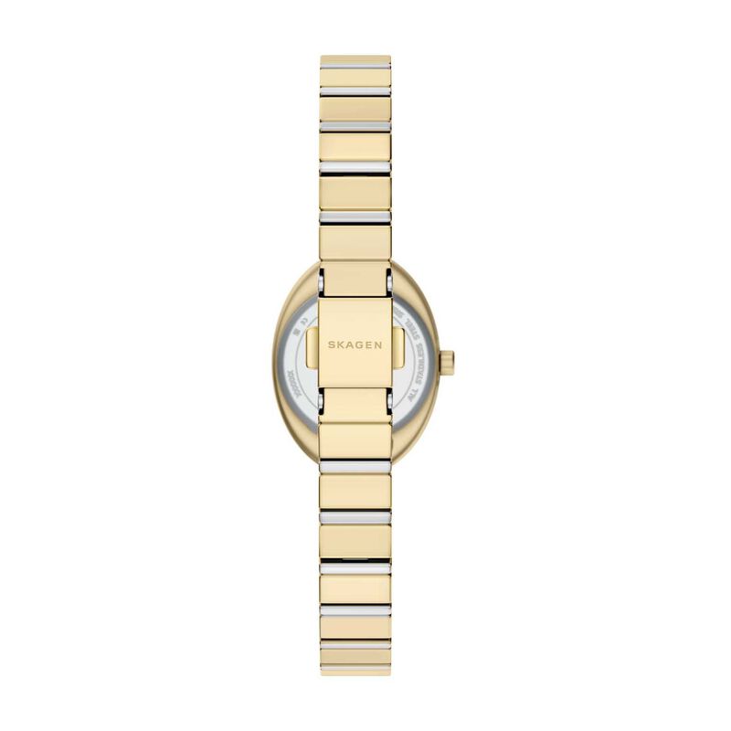 Skagen Anita Oval Two-Hand Two-Tone Stainless Steel Watch image number 1
