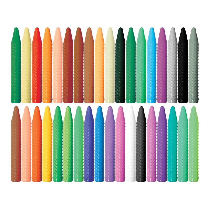 Haku Yoka Spiral Crayons-36 Colours image number 1