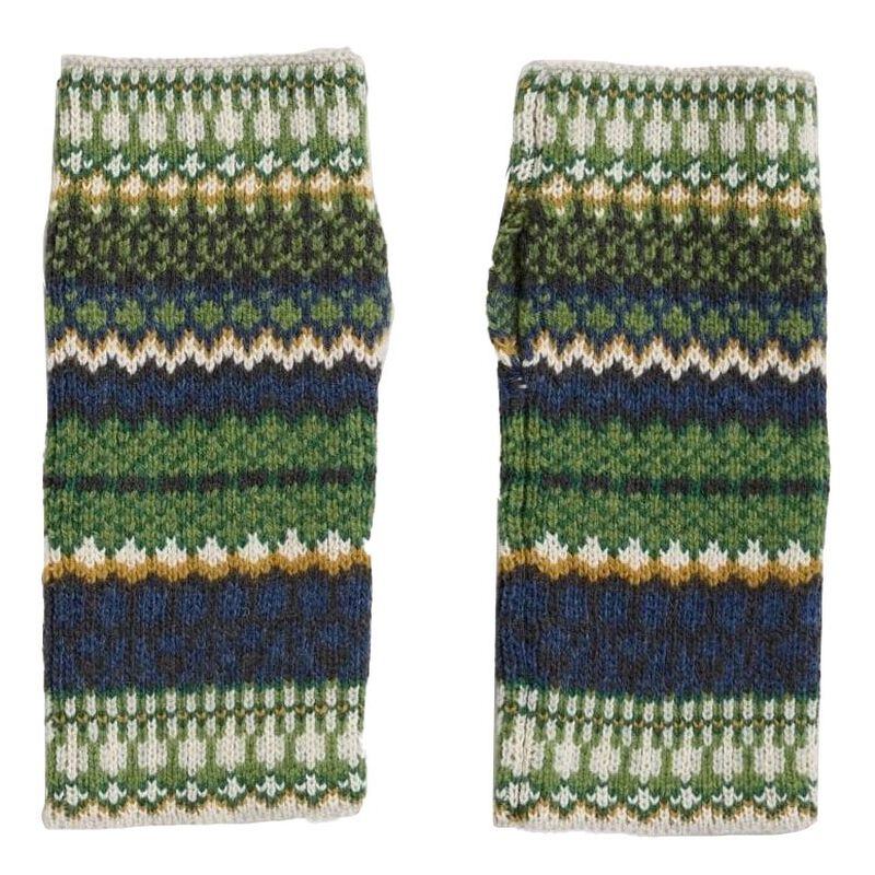 Seasalt Cornwall Malva Fingerless Mittens Weaving Needle Grassland Mix image number 0