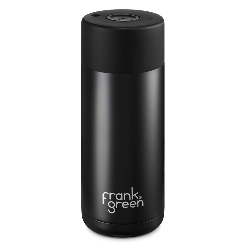 frank green 16oz Ceramic Reusable Cup with Push Button Lid image number 0